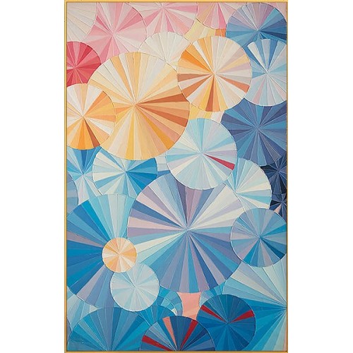 Abstract Umbrella (Tri-coloured)《晴雨伞》