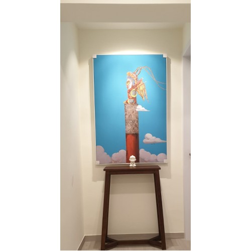 MONKEY KING ON ROD (VERTICAL)《大圣》